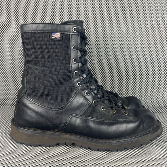 Danner Acadia Gore-Tex Combat Boots Mens Size 11 Black Leather Made In USA 21210 - Picture 1 of 16
